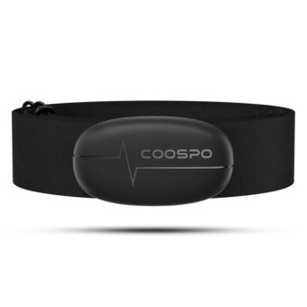 COOSPO H6 Heart Rate Monitor Chest Strap Bluetooth 4.0 ANT+ IP67 Chest Heart Rate Sensor for Peloton Polar DDP Yoga Map My Ride Garmin Sports Watches