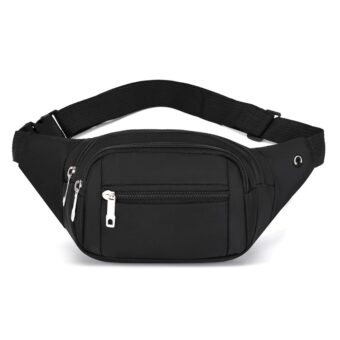 DAITET Crossbody Fanny Pack for Men&Women,Large Waist Bag & Hip Bum Bag with Adjustable Strap for Outdoors Workout Traveling Casual Running Hiking Cycling