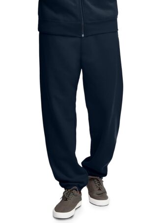 Fruit of the Loom Eversoft Fleece Elastic Bottom Sweatpants with Pockets, Relaxed Fit, Moisture Wicking, Breathable