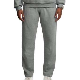 Fruit of the Loom Men's Eversoft Fleece Open Bottom Sweatpants with Pockets, Relaxed Fit, Moisture Wicking, Breathable