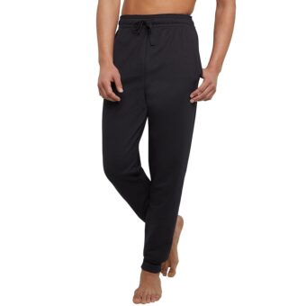 Hanes mens Ecosmart Jogger Sweatpants, Men's Midweight Fleece Lounge Pants, 30.5