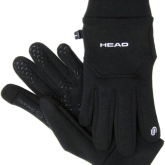 Head: Multi-Sport Gloves with SensaTEC, Black, Large