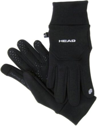 Head: Multi-Sport Gloves with SensaTEC, Black, Large