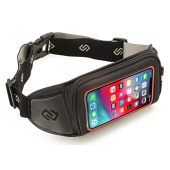 Kinetic K1 Running Belt Waist Pack - Compatible with iPhone 16 Pro Max, 16 Plus, 15 Pro Max, 16/15/14 Pro, iPhone 16/15/14, Galaxy S24 Plus, S24 Ultra, S23 Ultra, S23 Plus &...