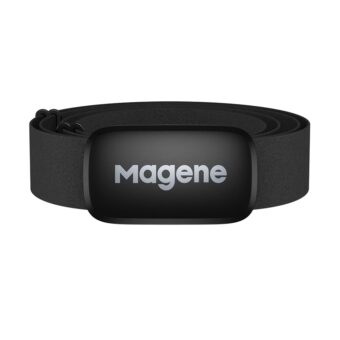 Magene H64 Heart Rate Monitor, Heart Rate Sensor Chest Strap, Protocol ANT+/Bluetooth, Compatible with iOS/Android APPs (New H64)