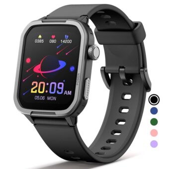 MgaoLo Kids Smart Watch,Fitness Tracker with Heart Rate Sleep Monitor for Boys Girls,Waterproof Activity Tracker Pedometer Step Counter for Android iPhone (Can be Used Without...