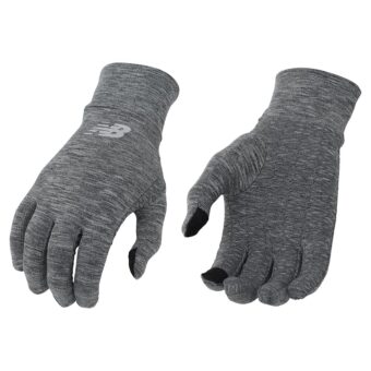 New Balance Lightweight Touchscreen Warm Running Gloves, Anti Slip Men's and Women's Cool Weather Gloves