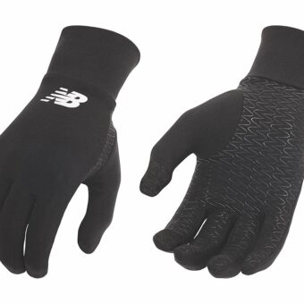 New Balance Lightweight Touchscreen Warm Running Gloves, Anti Slip Men's and Women's Cool Weather Gloves