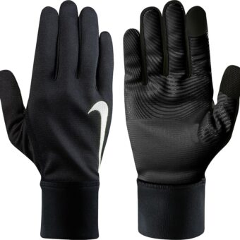 Nike Men's Therma-FIT Gloves (Black/Black, Large)