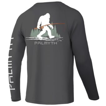 Palmyth Fishing Shirts for Men Long Sleeve UPF 50+ T Shirt Sun Protection Tee