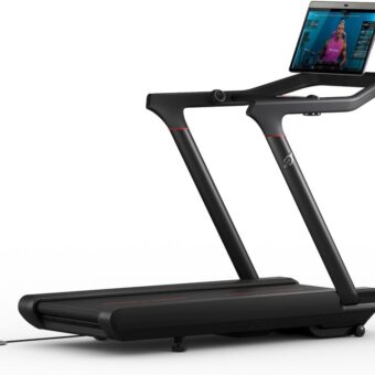 Peloton Tread | Treadmill for Running, Walking, and Hiking with Manual or Auto-Incline Options and Immersive 24” HD Touchscreen