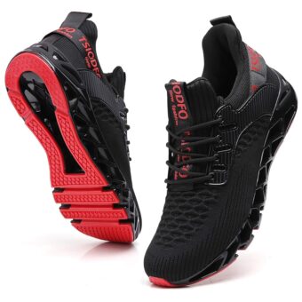 TSIODFO Men Sneakers Fashion Sport Running Athletic Tennis Walking Shoes